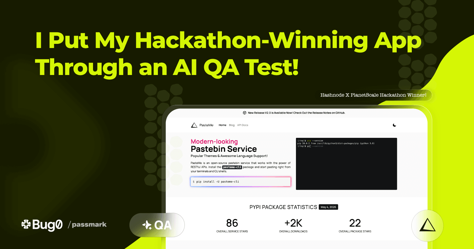 I Put My Hackathon-Winning App Through an AI QA Test — The Results Surprised Me!